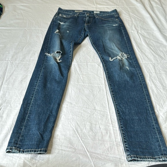 AG The Nikki Relaxed Skinny Jeans Size 25R - Picture 1 of 7